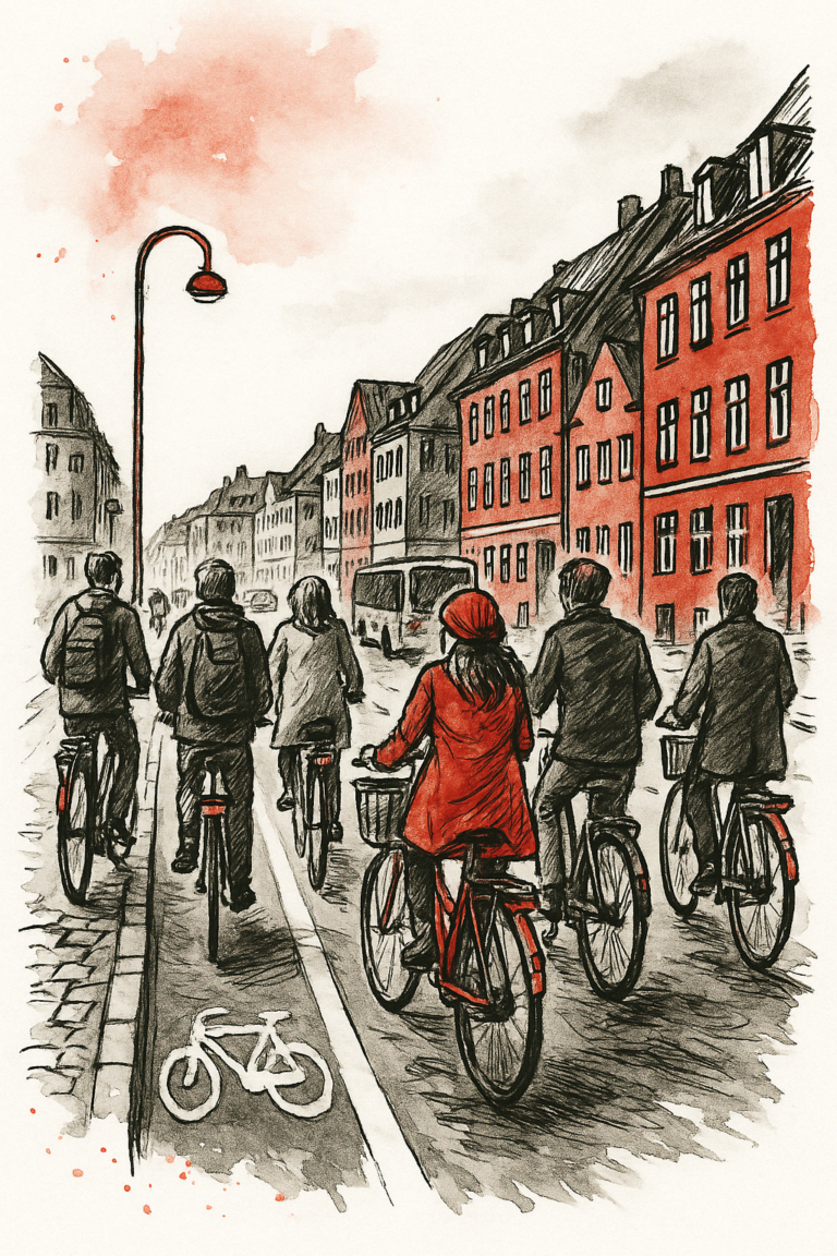 cycling in copenhagen