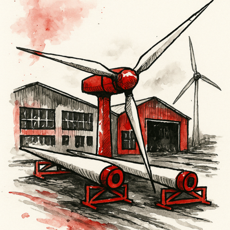 windfarm factory denmark