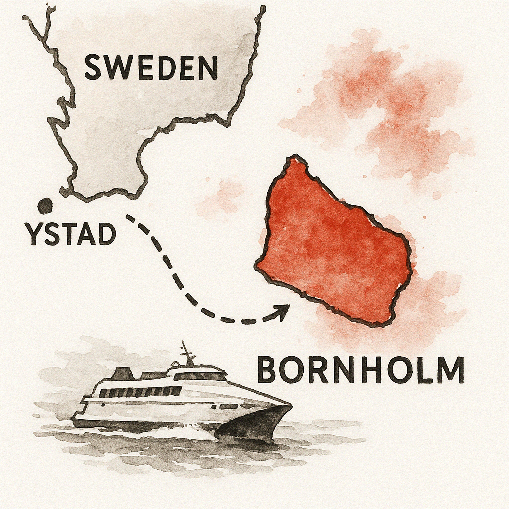 ystad to bornholm